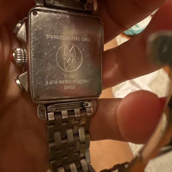 Michele Deco Rectangular Watch - Picture 3 of 7